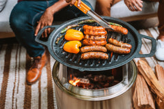 Bonfire 19.5" Cast Iron Grill Top + Hub