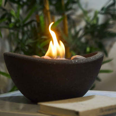 Wave Tabletop Fire Bowl