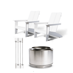 Yukon 27" Fire Pit Deluxe Deck Bundle