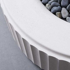 Amani Round Bioethanol Fire Pit