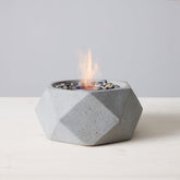 Geo Tabletop Fire Bowl