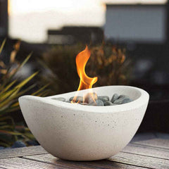 Wave Tabletop Fire Bowl