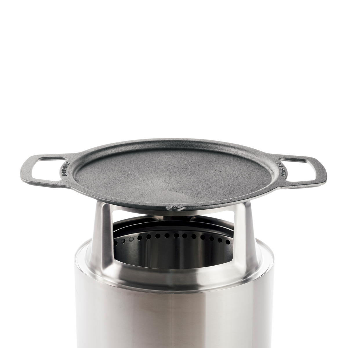 Ranger 15" Cast Iron Griddle Top + Hub