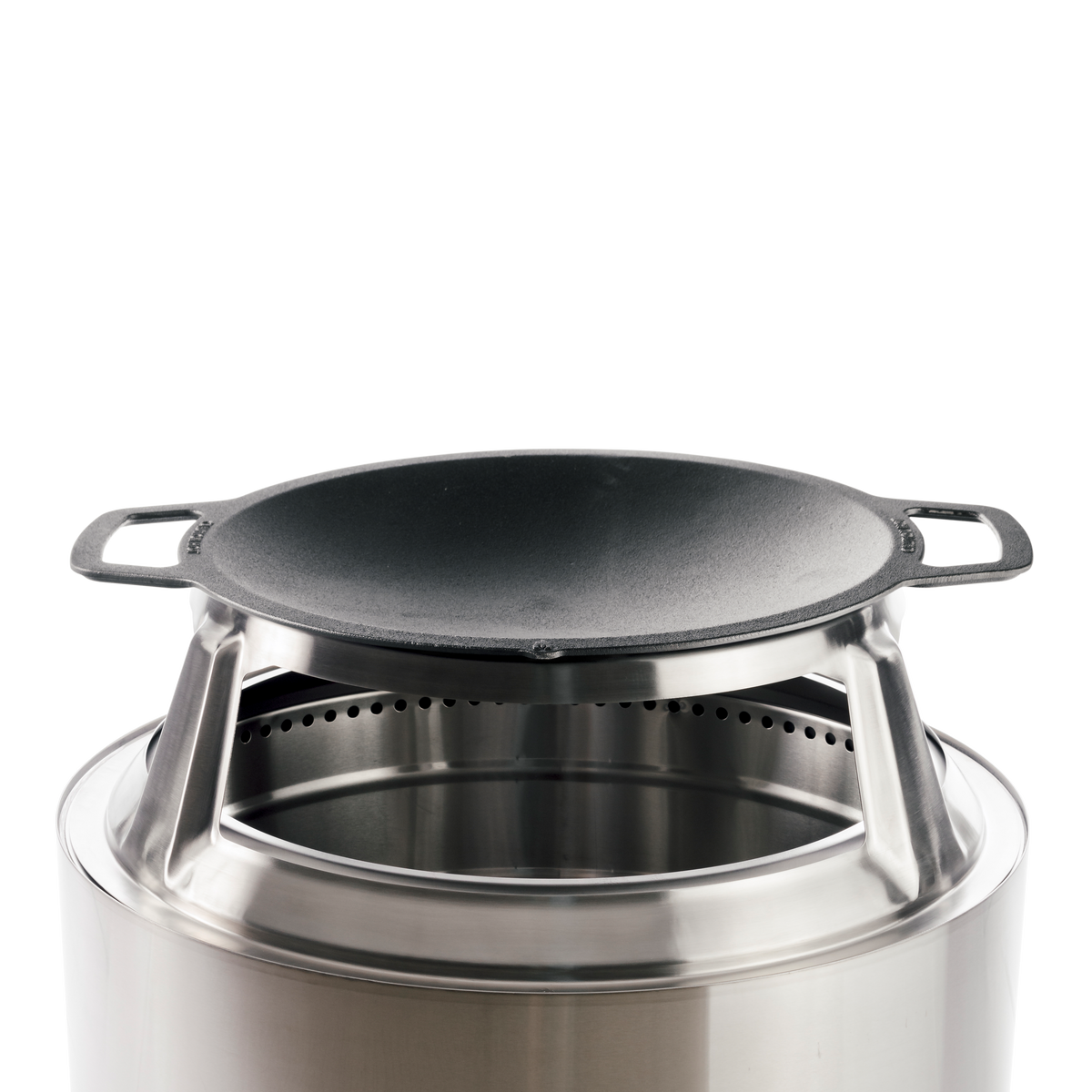 Yukon 27" Cast Iron Wok Top + Hub