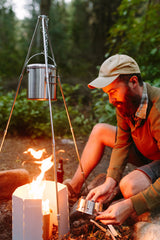 Camp Stove Cooking Tripod