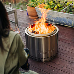 Bonfire 19.5" Fire Pit + Torches Bundle
