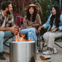Bonfire 19.5" Fire Pit + Surround Lite Bundle