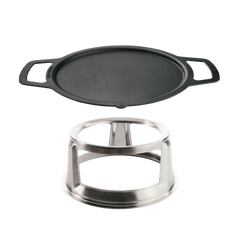 Ranger 15" Cast Iron Griddle Top + Hub