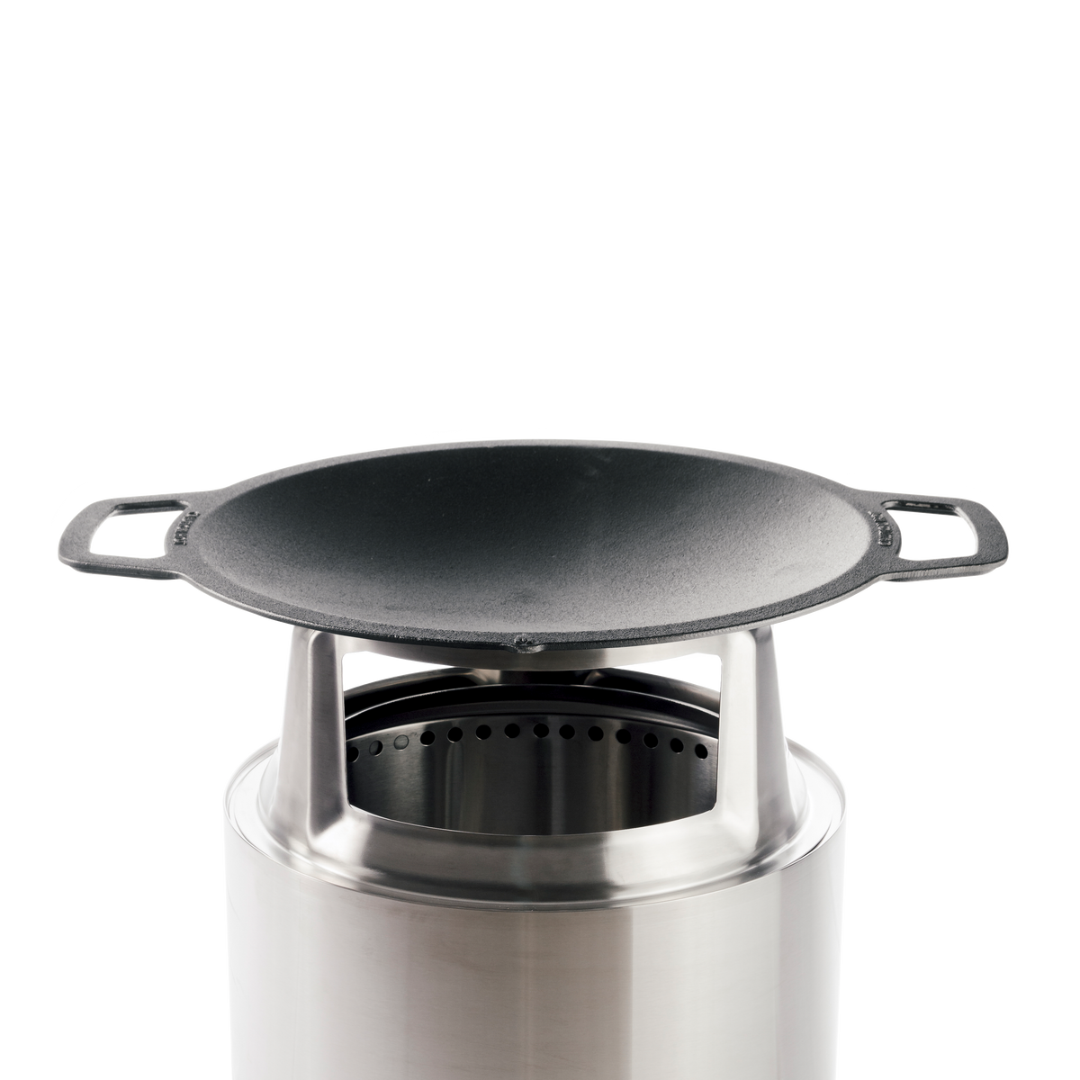 Ranger 15" Cast Iron Wok Top + Hub