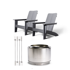 Yukon 27" Fire Pit Deluxe Deck Bundle